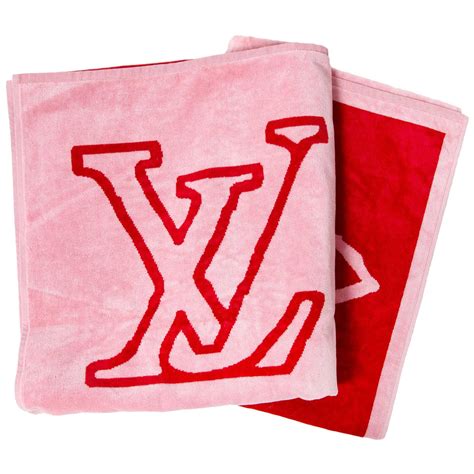 louis vuitton monogram towel